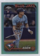 2024 Topps Chrome Update Aqua Refractor 18/199 Cam Eden #USC96 14md