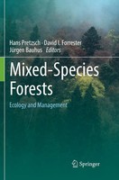 Mixed-Species Forests Ecology And Management Hans Pretzsch (U. A.) Taschenbuch X