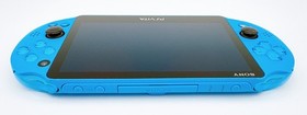 Sony PS Vita PCH-2000 PCH 2000 Console Aqua Blue Complete in Box - Excellent