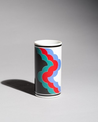 Rosenthal Studio Line Vase signed Natale Sapone 1970s Limited Edition 69/400
