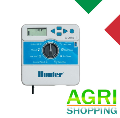 Hunter XC-401I-E: Centralina Irrigazione Interno 4 Stazioni Professionale