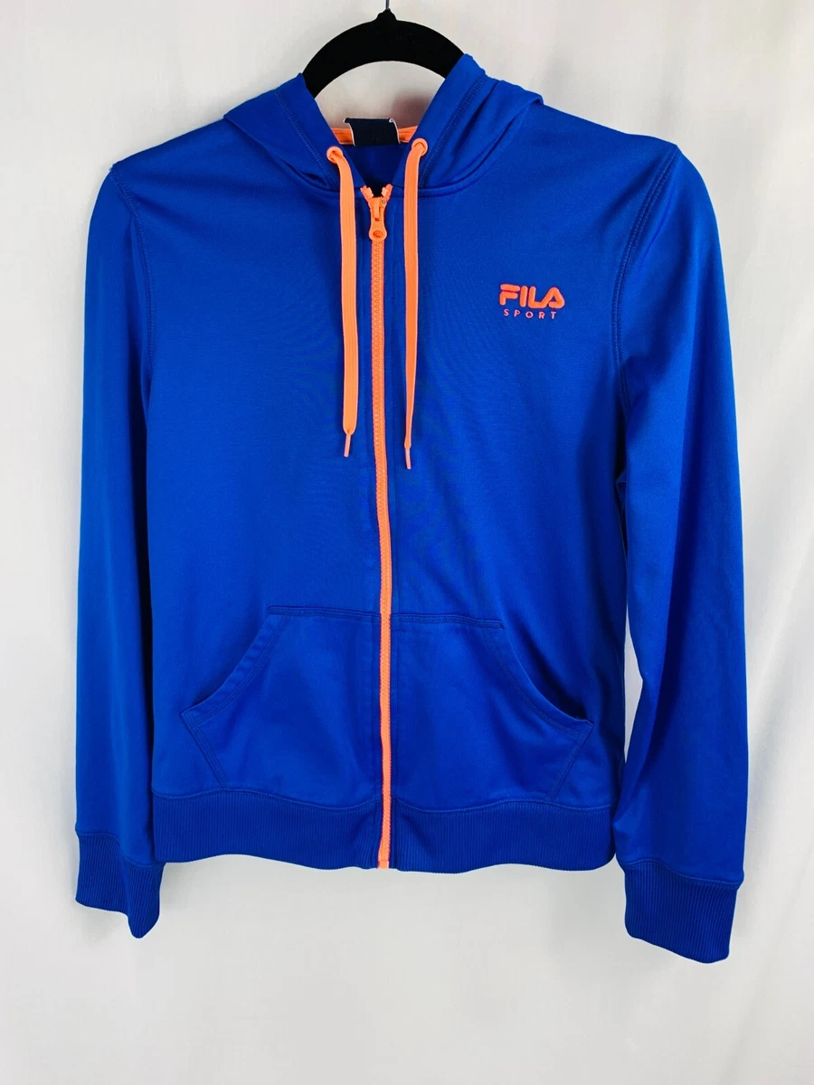Women's fila top zip up hoodie