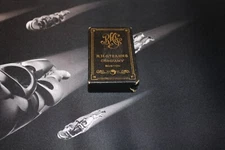 Antique Congress #606 Playing Cards RH Stearn Co Boston Black Gold Embossed Case