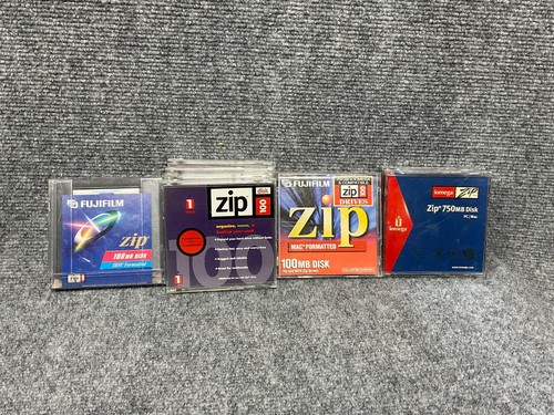 Fujifilm & Iomega Zip Disks 💾 100MB + 700MB Lot of 8 – PC/Mac Compatible - 第 1/9 張圖片