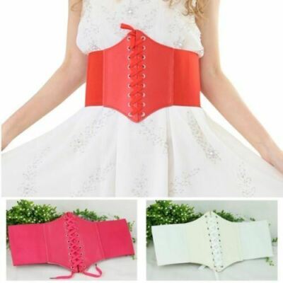 Women Elastic Extra Wide TIGHT Corset Tie High Waist  display picture 2