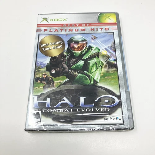 Halo: Combat Evolved (Platinum Hits) (Microsoft Xbox 2002) Brand New Sealed