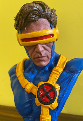 HANDMADE Cyclops BUST X-Men Statue Figure Sculpture marvel comic