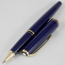 Montblanc Generation Blue GT Rollerball Pen (used) FREE SHIPPING WORLDWIDE