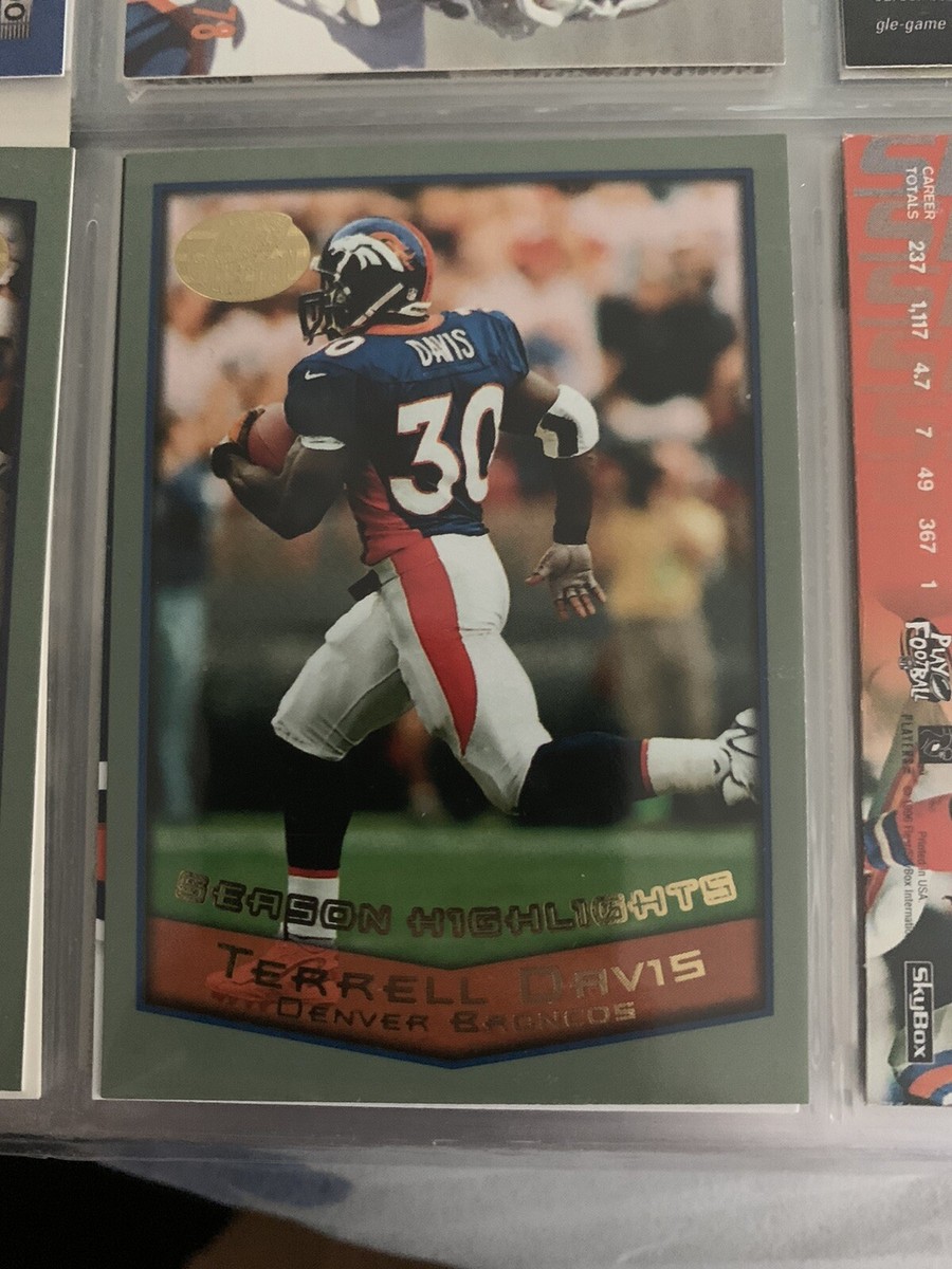 Lot of 10 Terrell Davis football cards. NFL HOF running back. | eBay