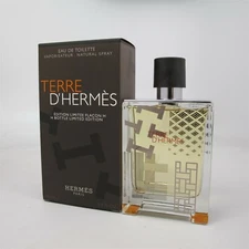 Terre D'Hermes Flacon H (2016) by Hermes 100 ml/3.3 oz Eau de Toilette Spray NIB