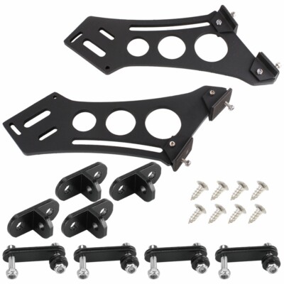 10Style Spoiler Mount Brackets Universal Car CNC Rear Wing