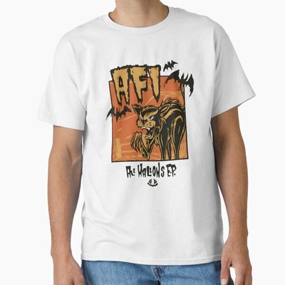 Music 90s AFI Band Rock Classic Short Sleeve White T-Shirt AHN02087