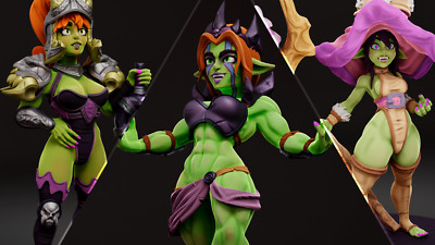 Dungeons & Dragons Spielbare Figur weiblicher Kobold - Kämpfer, Paladin, Magier