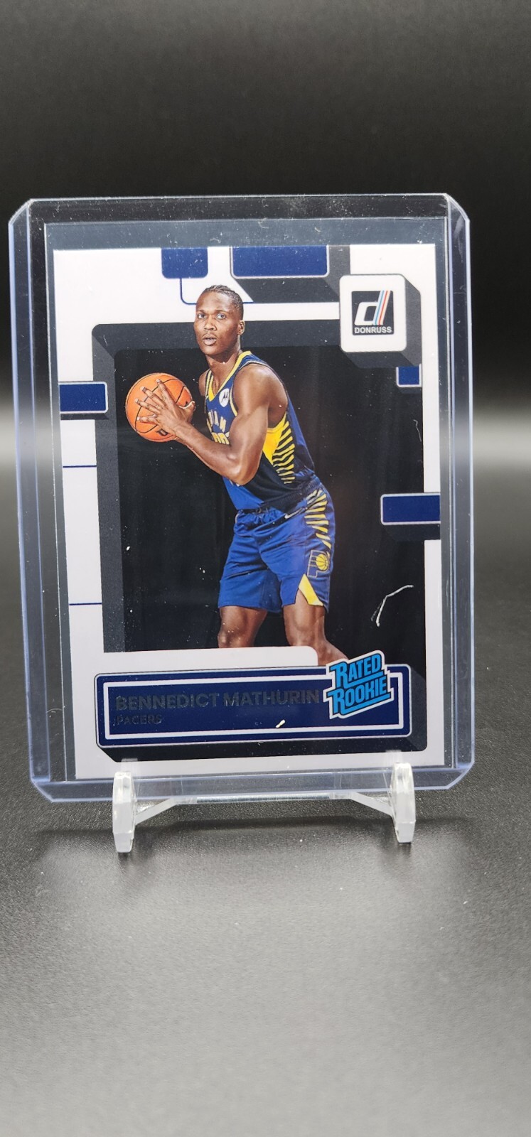 2022-23 Panini Donruss - Rated Rookie Choice #206 Bennedict Mathurin (RC) Pacers