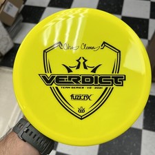 Dynamic Discs Chris Clemons 2021 V2 fuzionX Verdict 177g
