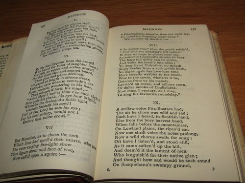 Pocket Book, Poetical Works By Sir Walter Scott Collins, London, Good Condition - Picture 7 of 9