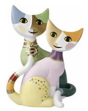 Goebel Rosina Wachtmeister Annual Cat 2021 Gaia e Calma Original Packaging 17.5 cm Limited