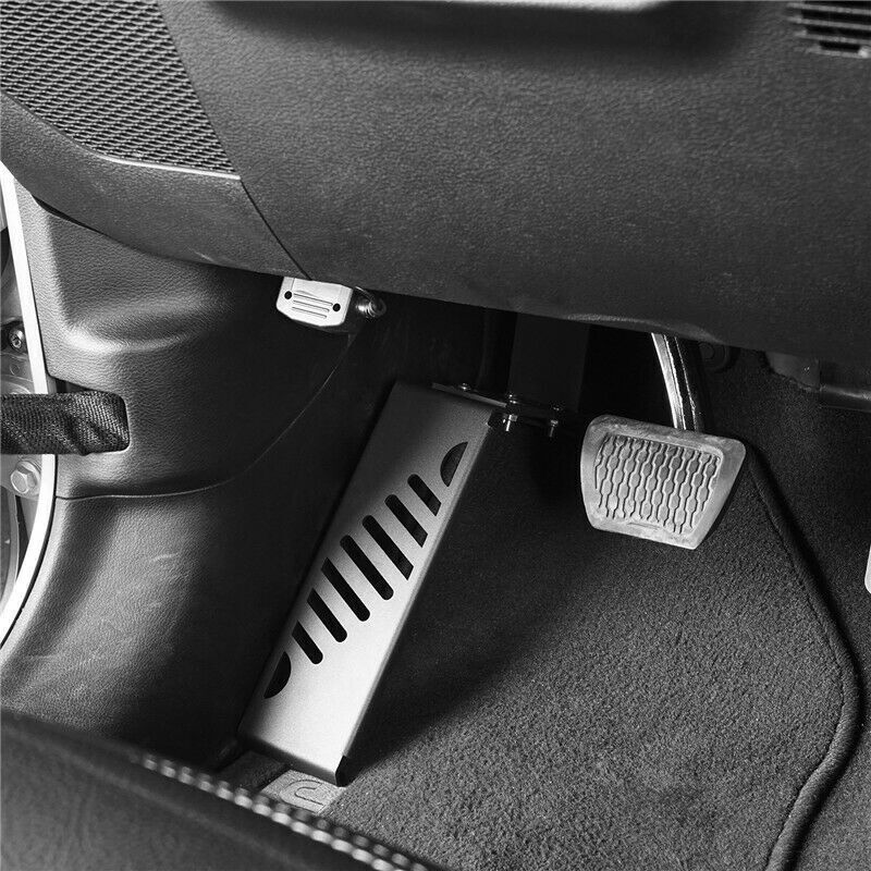 Almohadilla de pedal muerto para reposapiés del lado del conductor para Jeep Wrangler JL Gladiator JT dead pedal Almohadilla de pedal muerto para reposapiés del lado del conductor para Jeep Wrangler JL Gladiator JT