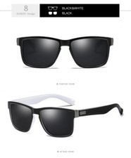 DUBERY Sports Polarized Sunglasses for Men Women Driving Fishing Glasses D518-8