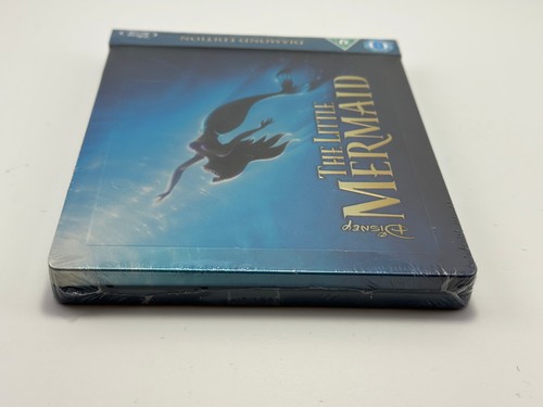 THE LITTLE MERMAID Embossed Steelbook - Disney UK Zavvi Release - Brand New READ - Picture 4 of 7
