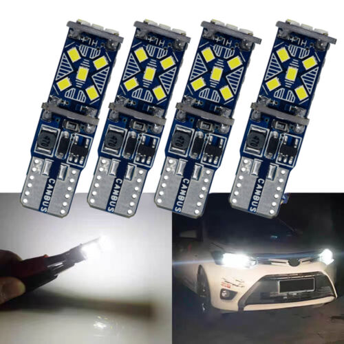 Canbus 501 T10 LED Car Bulbs Error Free 15 SMD W5W Bulb Various Colours Packs - Picture 3 of 12