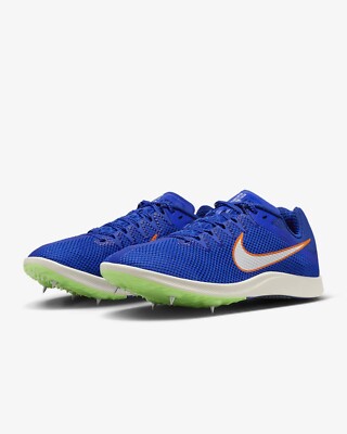 Nike Zoom Rival Distance Mens 11 Blue Track Field Shoes‎ Spikes DC8725-401 NWOB $_12.JPG?set_id=880000500F main image 3
