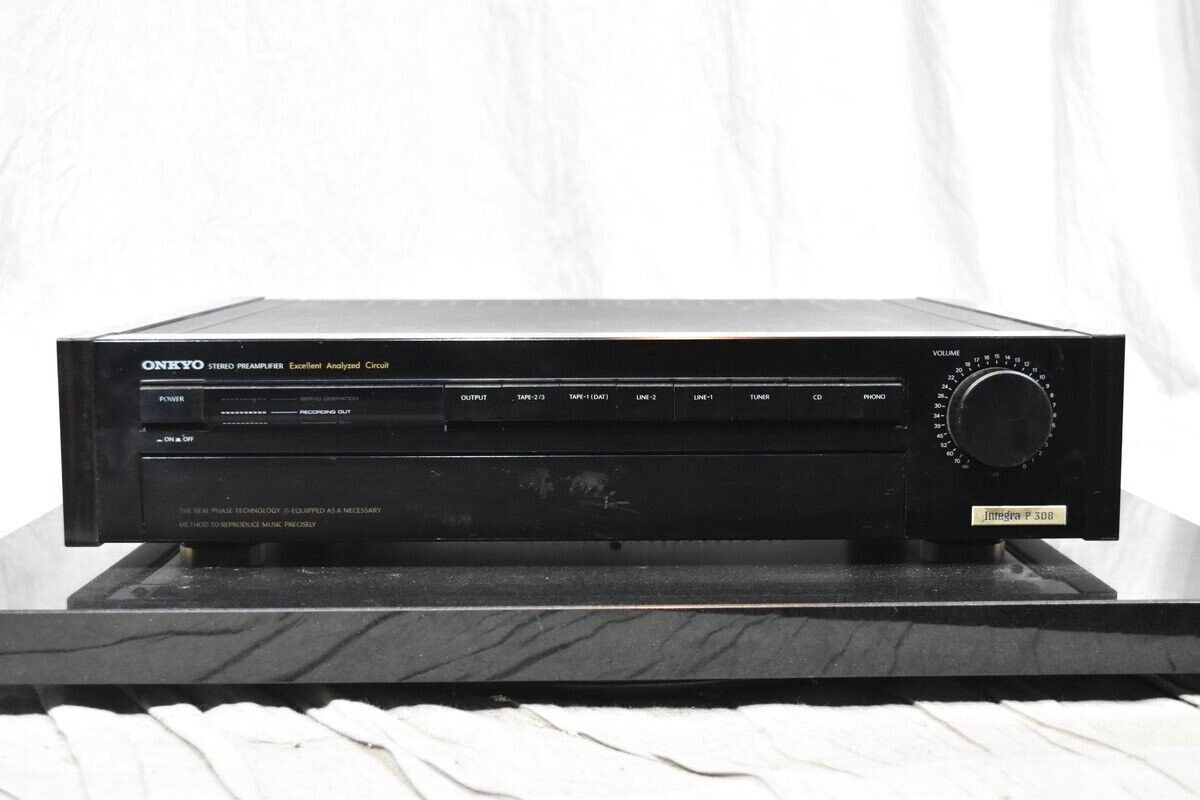 ONKYO Integra P-308 P308 Stereo Premain Amplifier Tseted | eBay ONKYO Integra P-308 P308 Stereo Premain Amplifier Tseted | eBay