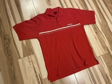 Red Ferrari Racing Dealership Auto Polo Tshirt
