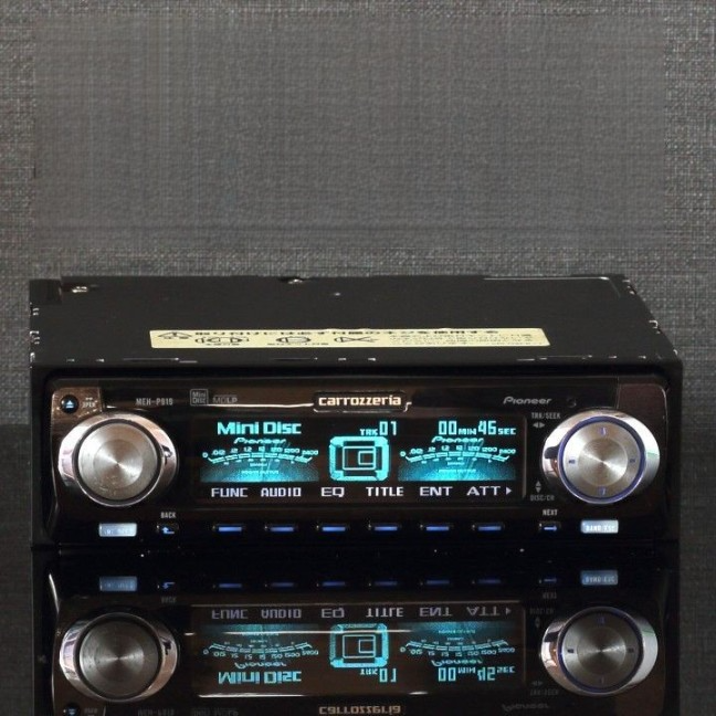 Carrozzeria カロッツエリア MEH-P919 MD Pioneer Carrozzeria MEH-P919 MD Tuner Dolphin Display Added