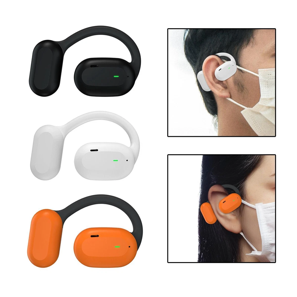 Clip on ear headphones deals