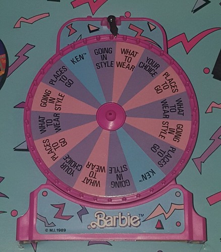Juego de mesa Barbie Just Us para niñas Cardinal 3900 de 1989 vintage - Imagen 4 de 8