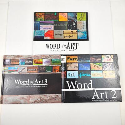 Word of Art 1 2 3 Lot A Collaboration of Authors and Artists Hardcover Dekalb