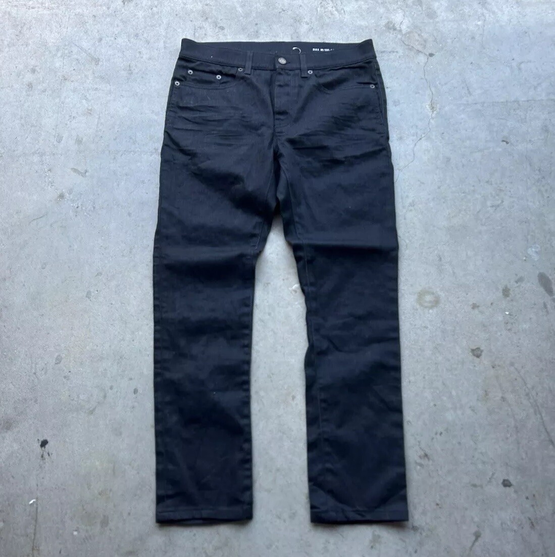 Jeans Saint Laurent 2014 nero skinny D03 denim YSL M ST LW 32”x29”