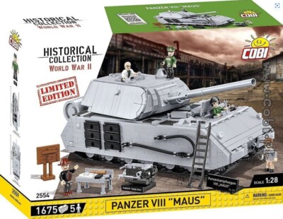 COBI  Bausatz 2554 - Panzer VIII ''Maus'' Limited Edition Neu in OVP