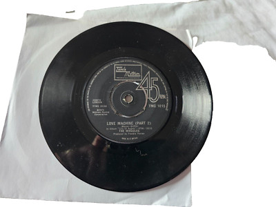 The Miracles - Love Machine (Part 1) / (Part 2) - VG+ 7'' vinyl single Motown
