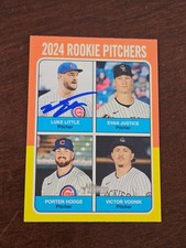 2024 Topps Traded LUKE LITTLE  Cubs In-Person Signed Autographed AUTO