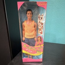 Mattel Ken Butterfly Art 12in Fashion Doll Barbie 1998 Original Box