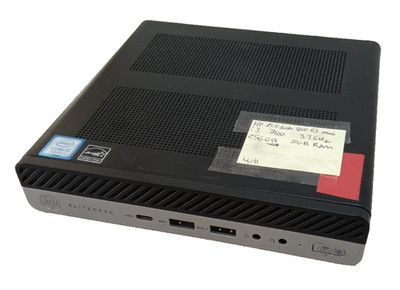 HP EliteDesk 800 G3 Mini 65W i3-7100 3.9Ghz 8GB RAM 256GB SSD WIN11