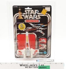 X-Wing Fighter Die-Cast DCA AFA GRADED 80 80 85 85 12-Back Star Wars Kenner MOSC