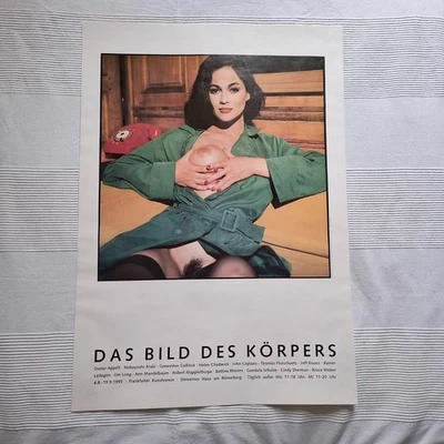 BILD DES KÖRPERS Original Ausstellungsplakat 1993 Bettina Rheims Chambre DIN A1 - Bild 1 von 4