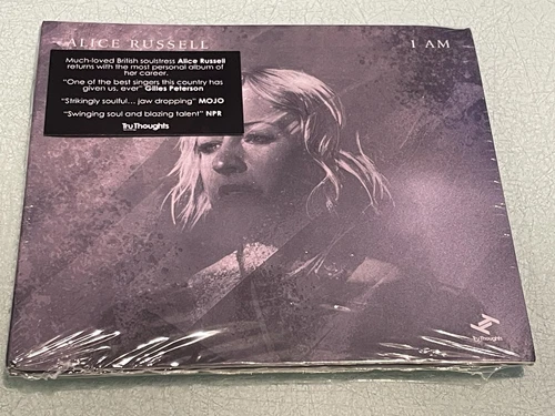Alice Russell - I Am - CD Album - 2024 Tru Thoughts - New & Sealed