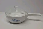 Vintage Corning Ware Blue Cornflower P-81-B 1 PINT Dish with Pyrex Lid P-81-C