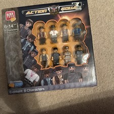 Block Tech Action Heroes   8 Figure Set   Wor...