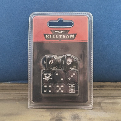 Games Workshop Warhammer Kill Team Deathwatch Würfel Set 6x14mm +2xD10 OOP Neu in OVP