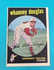 1959 Topps #431 Whammy Douglas Cincinnati Redlegs BASEBALL Card S1