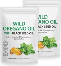 Resilia Oil Of Oregano With Black Seed Oil 6,000MG