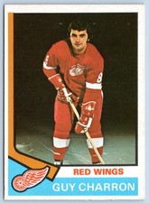 GUY CHARRON 1974-75 O-PEE-CHEE 74-75 #57 NRMINT+         70744