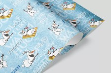 Olaf Frozen Geschenkpapier - Disney Partyzubehör Geschenk Weihnachten