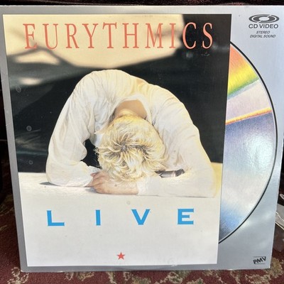 Eurythmics: Live 1987 Laserdisc RARE! Live Concert Disc Is Like New! Cover-VG+