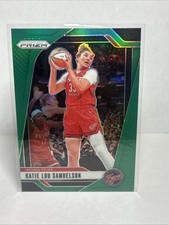 2025 Panini Prizm WNBA Katie Lou Samuelson #128 Indiana Fever Green Parallel
